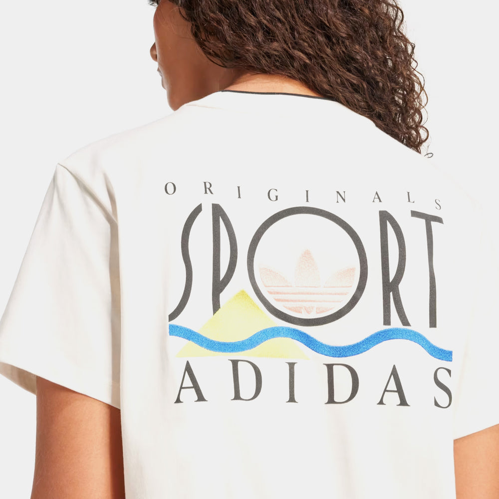 Футболка женская adidas Graphic Sports 3-Stripes