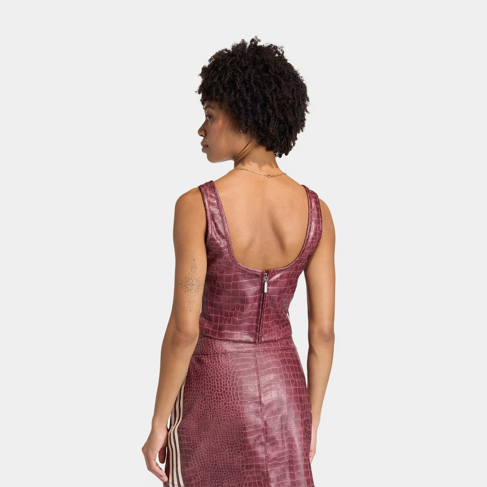 Топ женский adidas Pleather Corset