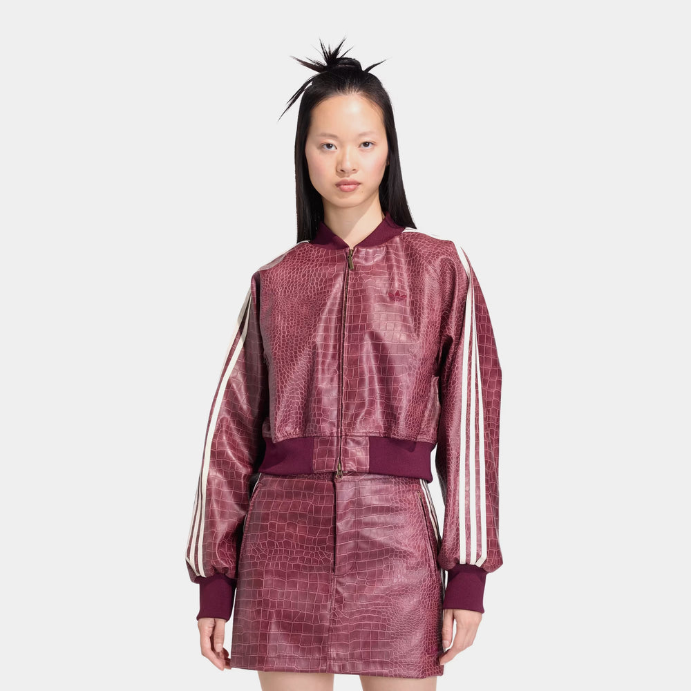 Куртка женская adidas Pleather Snakeskin