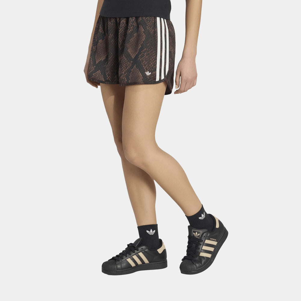 Шорты женские adidas Snake Print Satin