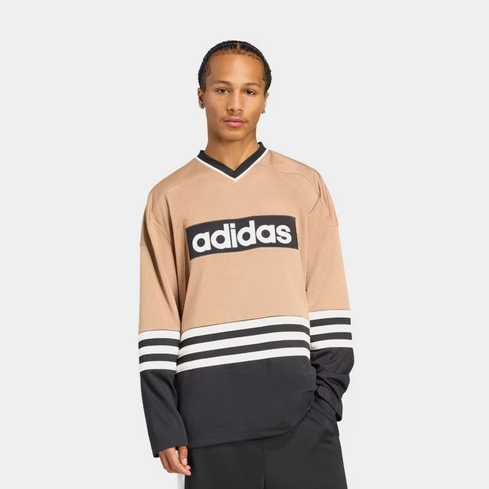 Лонгслив мужской adidas 3 Stripes Hockey
