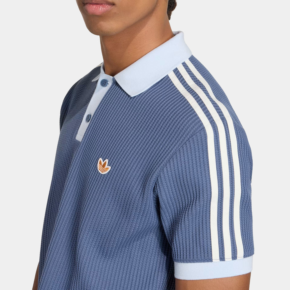 Поло мужское adidas Originals Summer Glow Waffle Knit