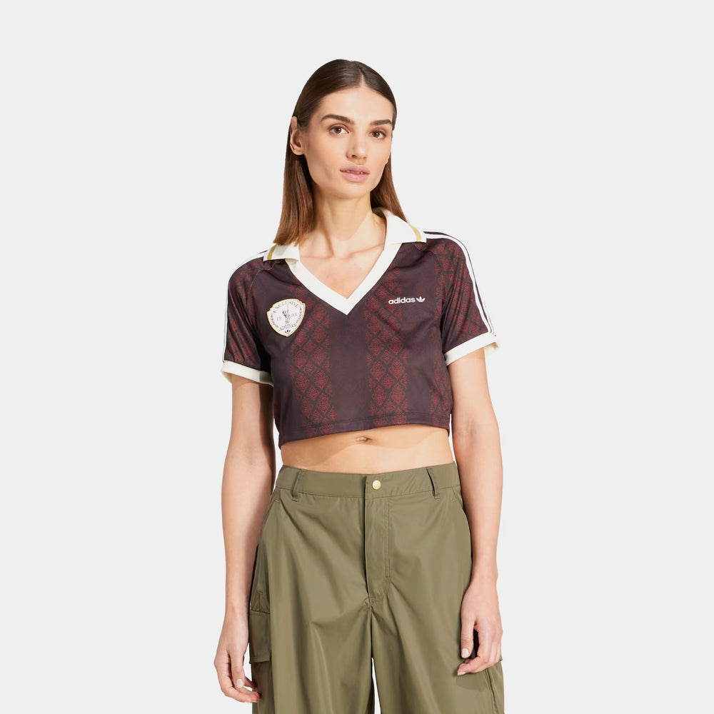 Поло женское adidas Originals Retro Crop