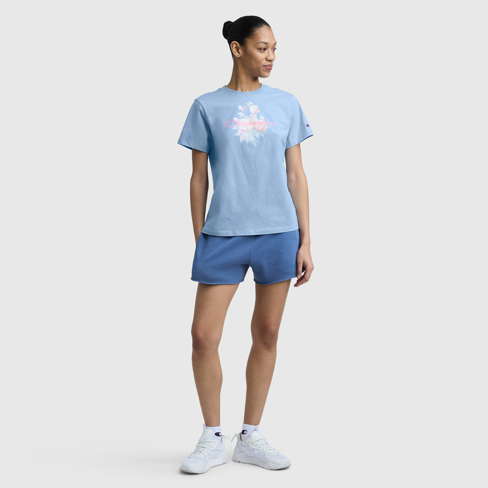 Футболка женская Champion Blurred Roses Graphic