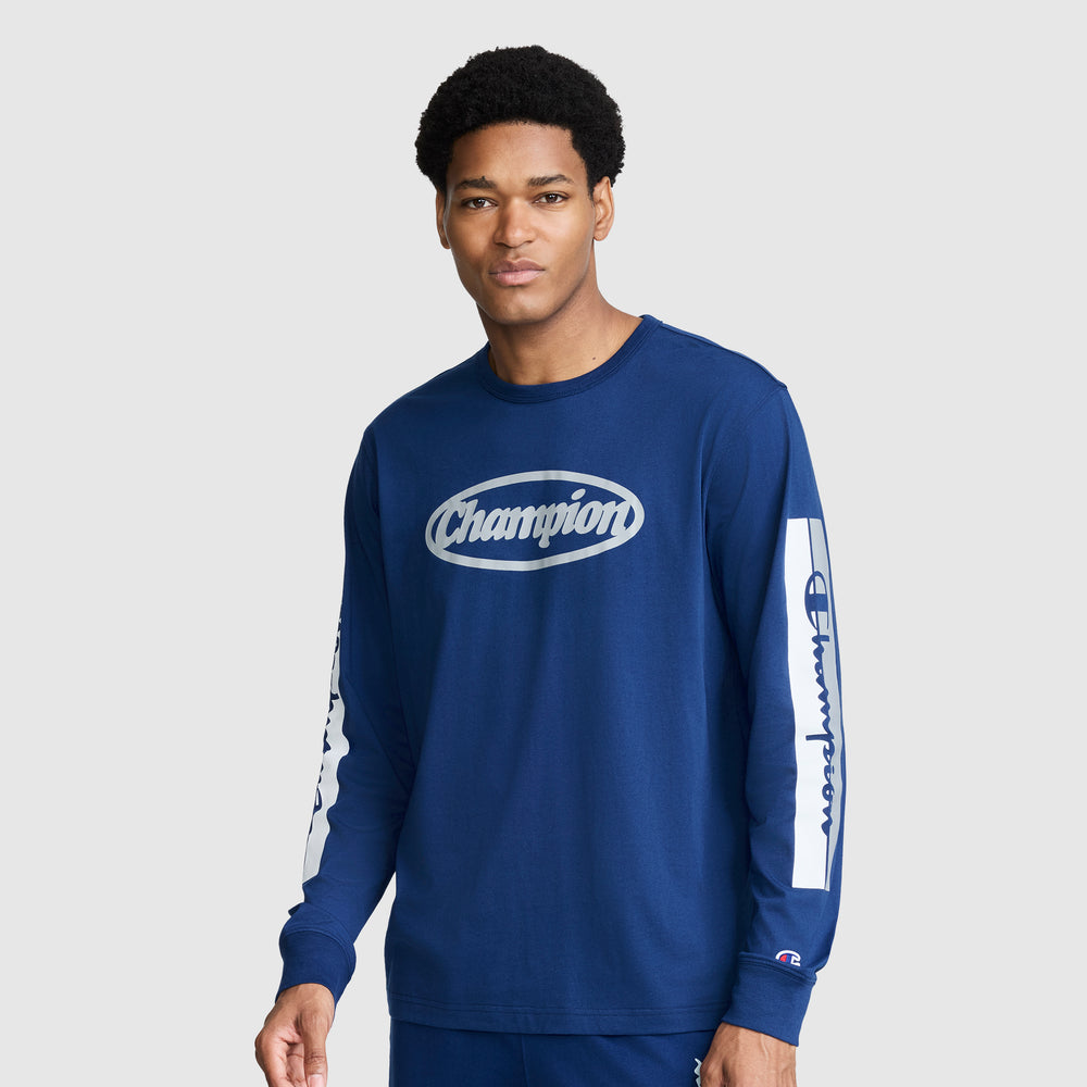 Лонгслив мужской Champion Medallion Graphic