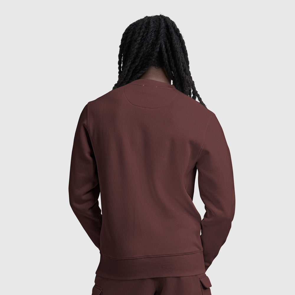 Свитшот мужской Champion Powerblend Crewneck Tonal Script