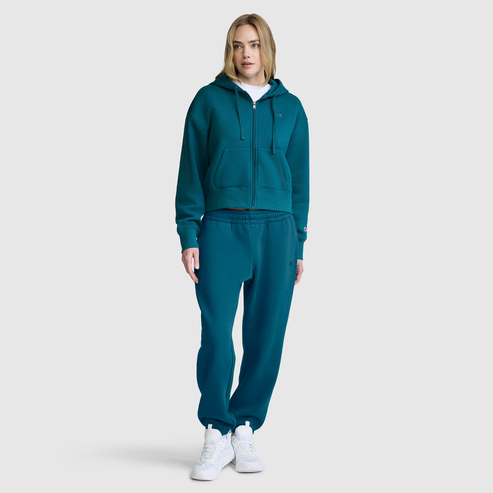 Худи женское Champion Cropped Zip-Up