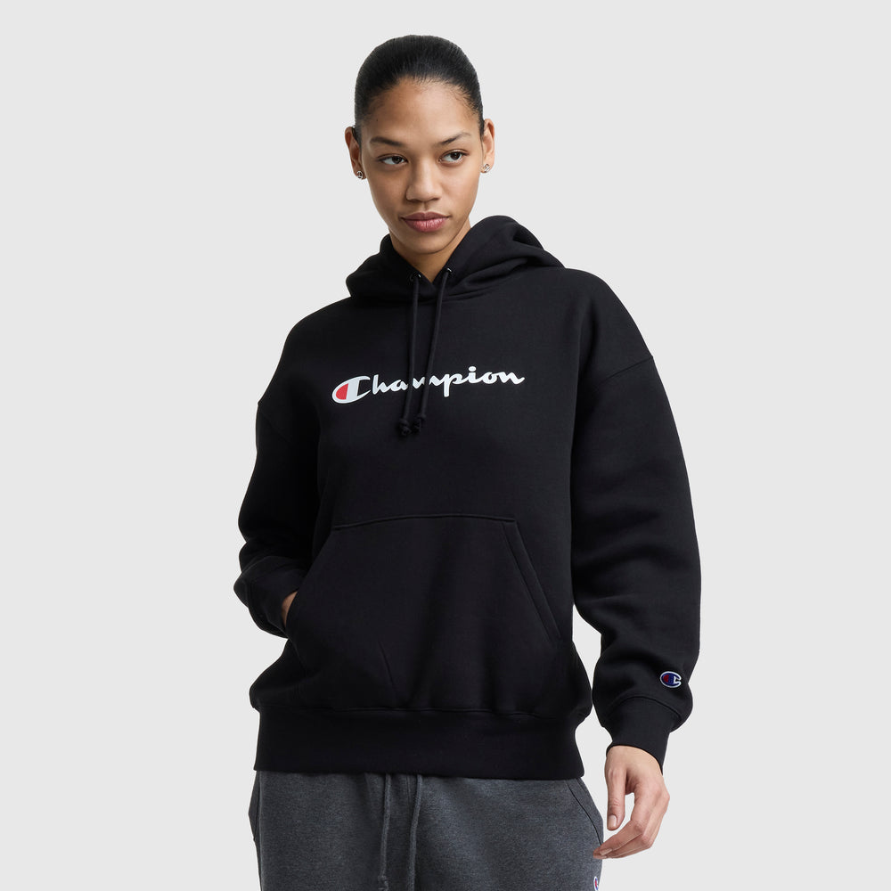 Худи женское Champion Powerblend Relaxed Script