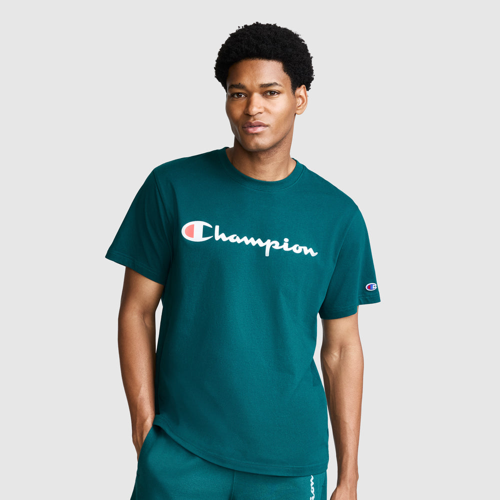 Футболка мужская Champion Classic Script Logo