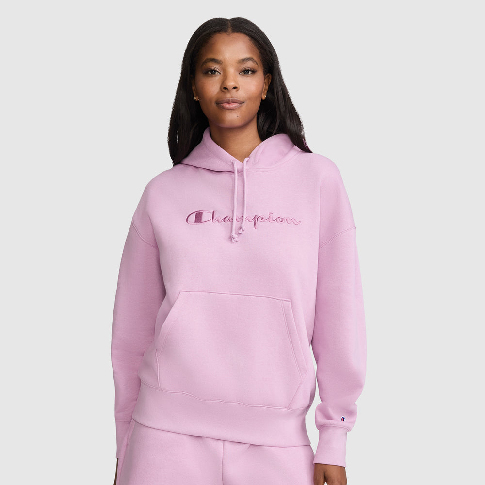 Худи женское Champion Tonal Script Freshman Powerblend
