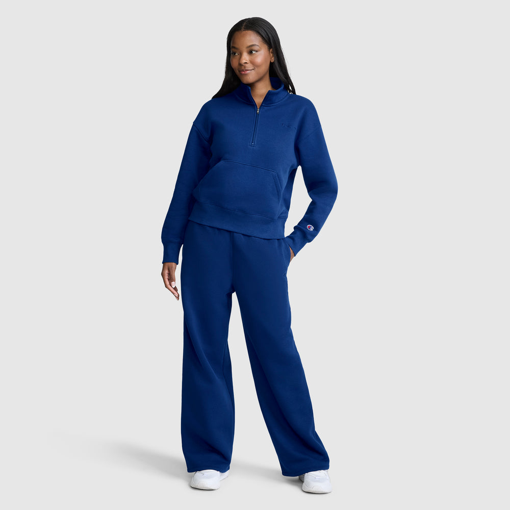 Свитшот женский Champion Fleece Mockneck Quarter-Zip