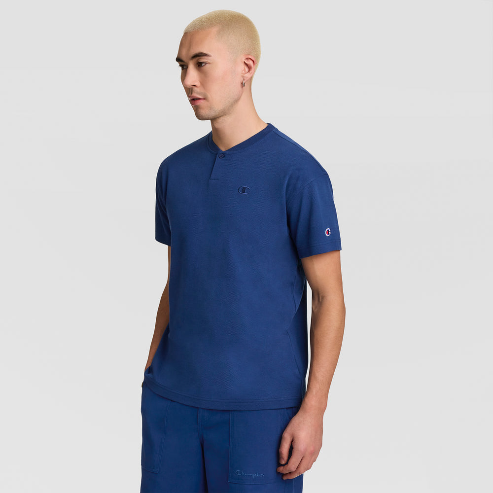 Футболка мужская Champion Textured Henley
