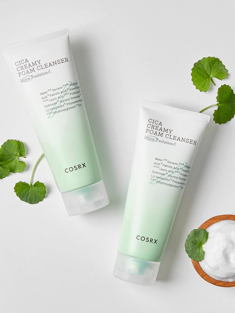 Средство для умывания COSRX Pure Fit Cica Creamy Foam Cleanser