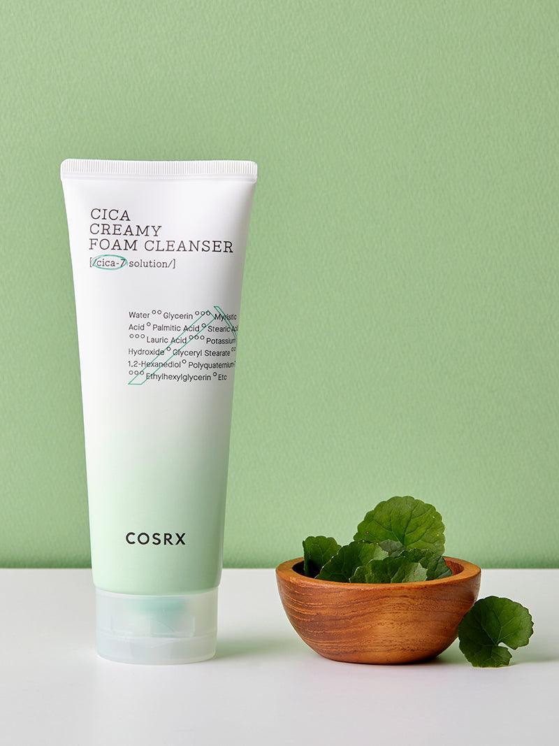 Средство для умывания COSRX Pure Fit Cica Creamy Foam Cleanser