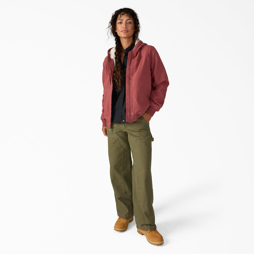 Куртка женская Dickies Fleece Lined Duck Canvas