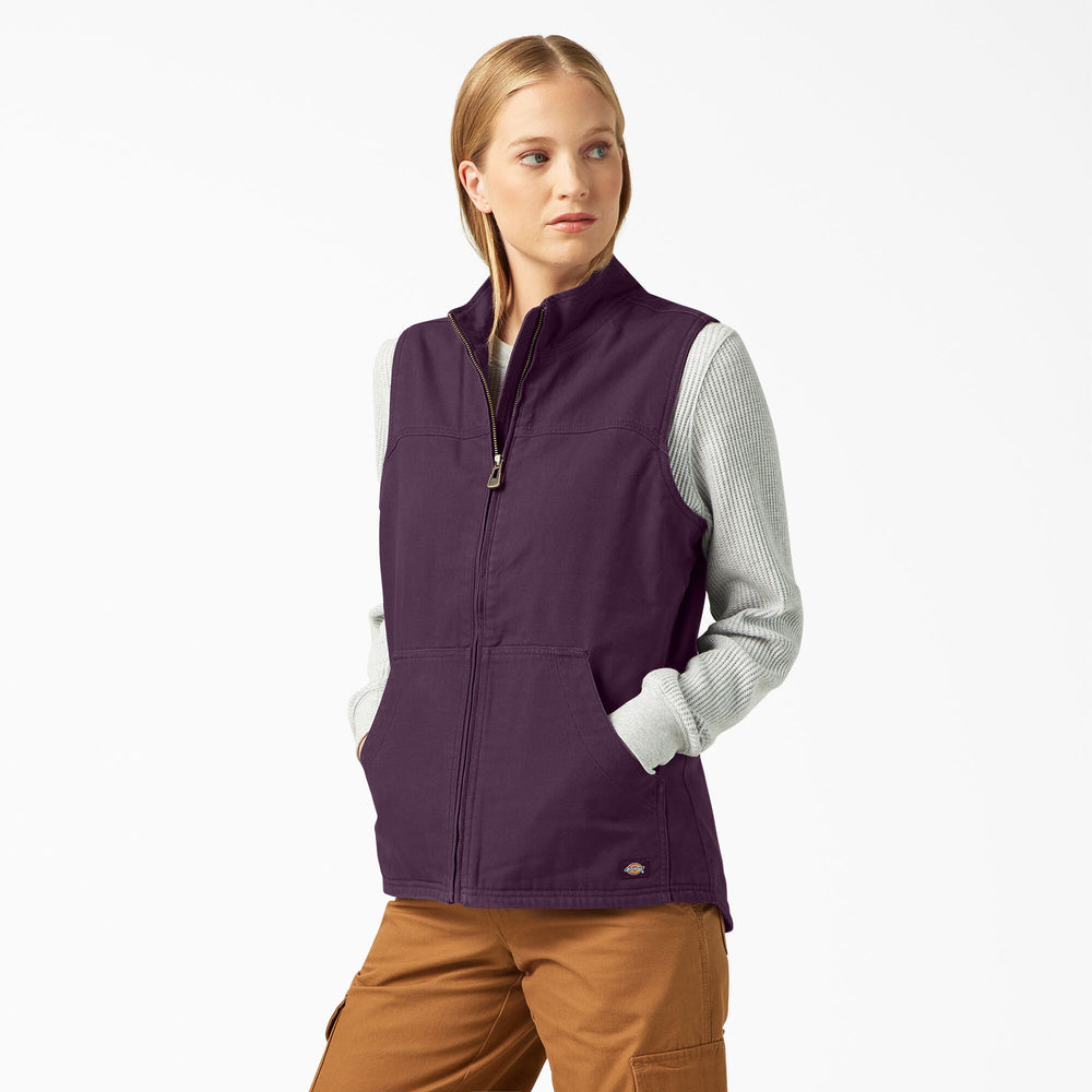 Жилет женский Dickies Fleece Lined Duck Canvas