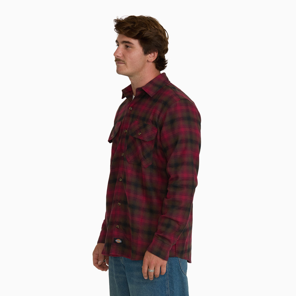 Рубашка мужская Dickies фланелевая с длинным рукавом