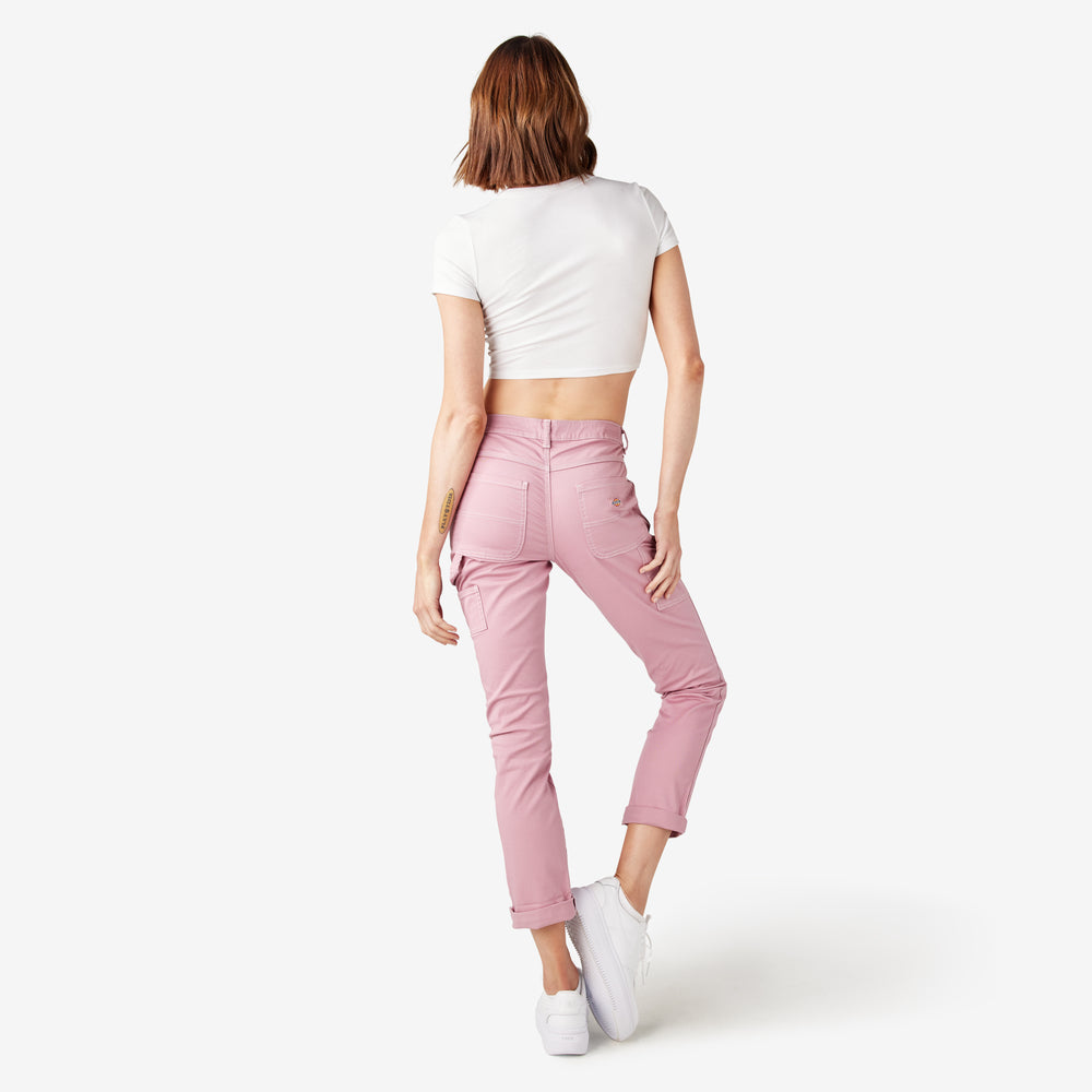 Брюки женские Dickies Slim Straight Fit Roll Hem Carpenter