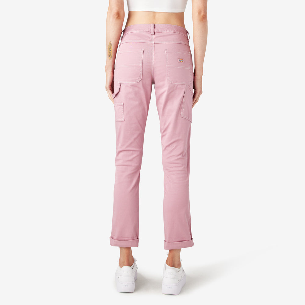 Брюки женские Dickies Slim Straight Fit Roll Hem Carpenter