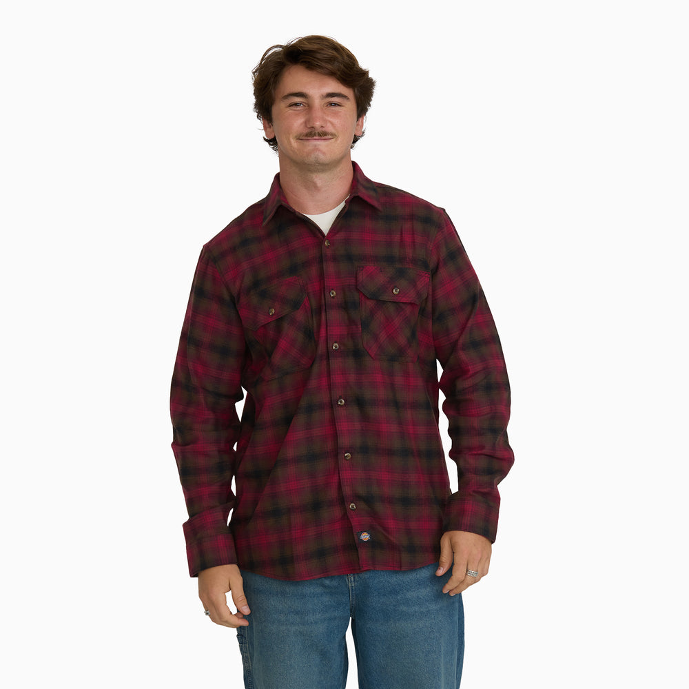 Рубашка мужская Dickies фланелевая с длинным рукавом