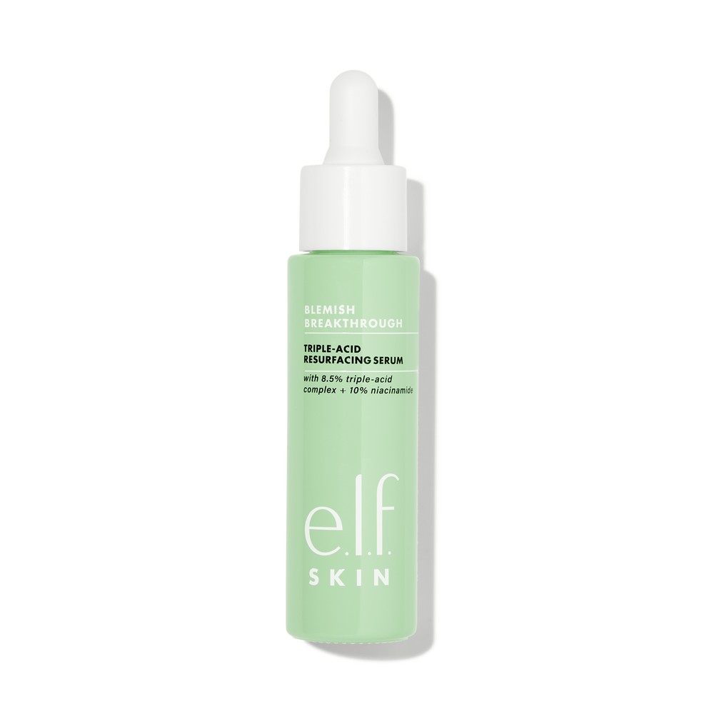 Сыворотка e.l.f. Cosmetics Blemish Breakthrough Triple-Acid Resurfacing Serum