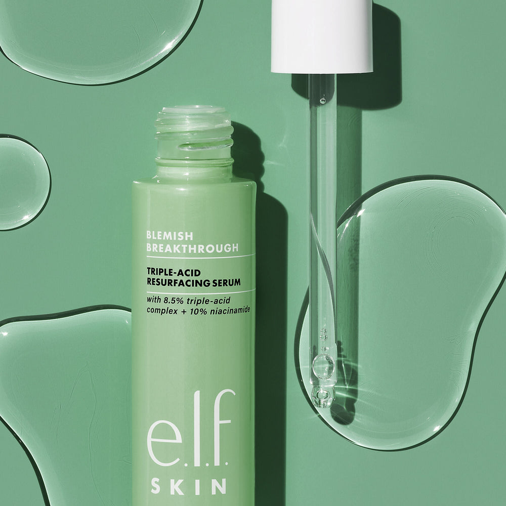 Сыворотка e.l.f. Cosmetics Blemish Breakthrough Triple-Acid Resurfacing Serum