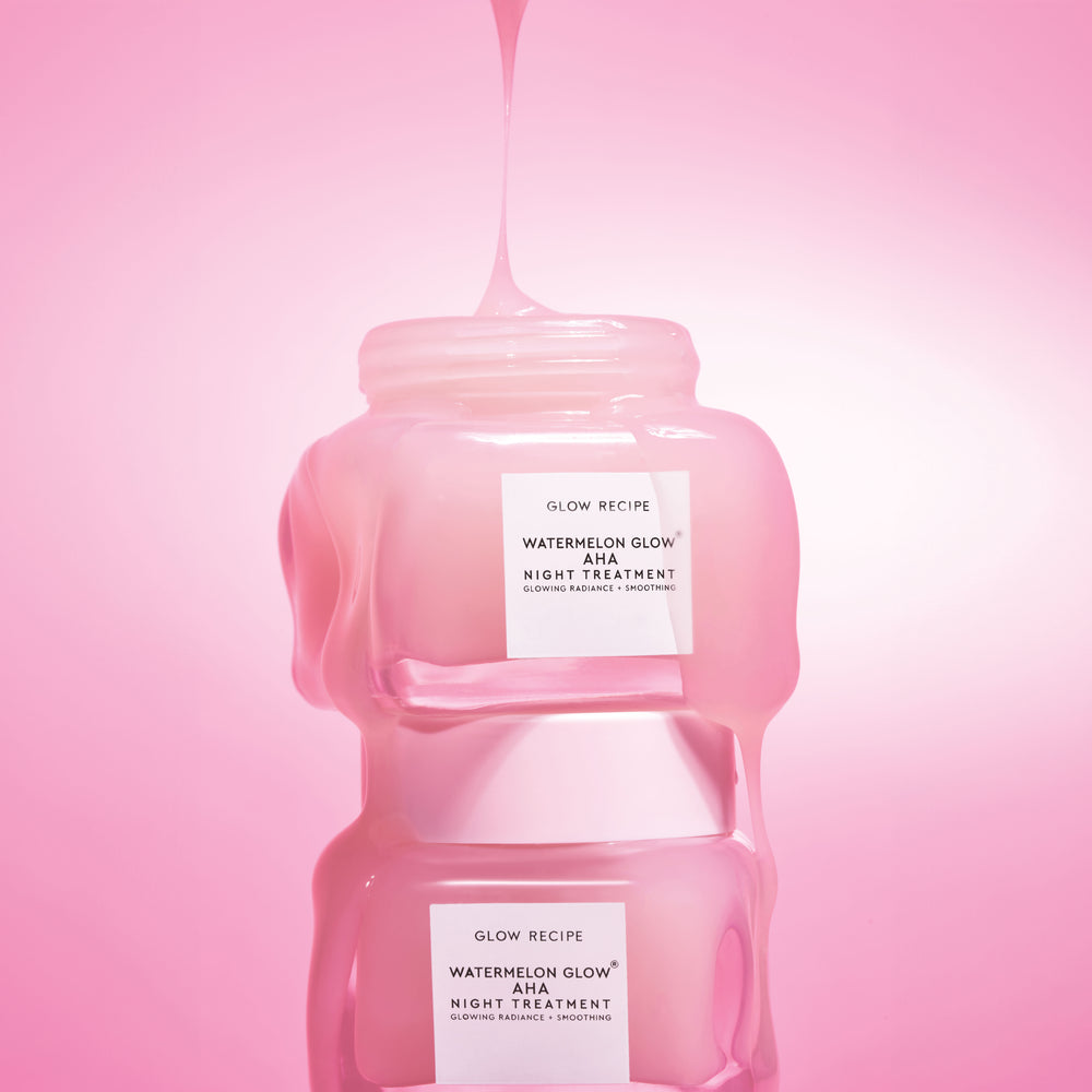 Маска для лица Glow Recipe Watermelon Glow AHA Night Treatment