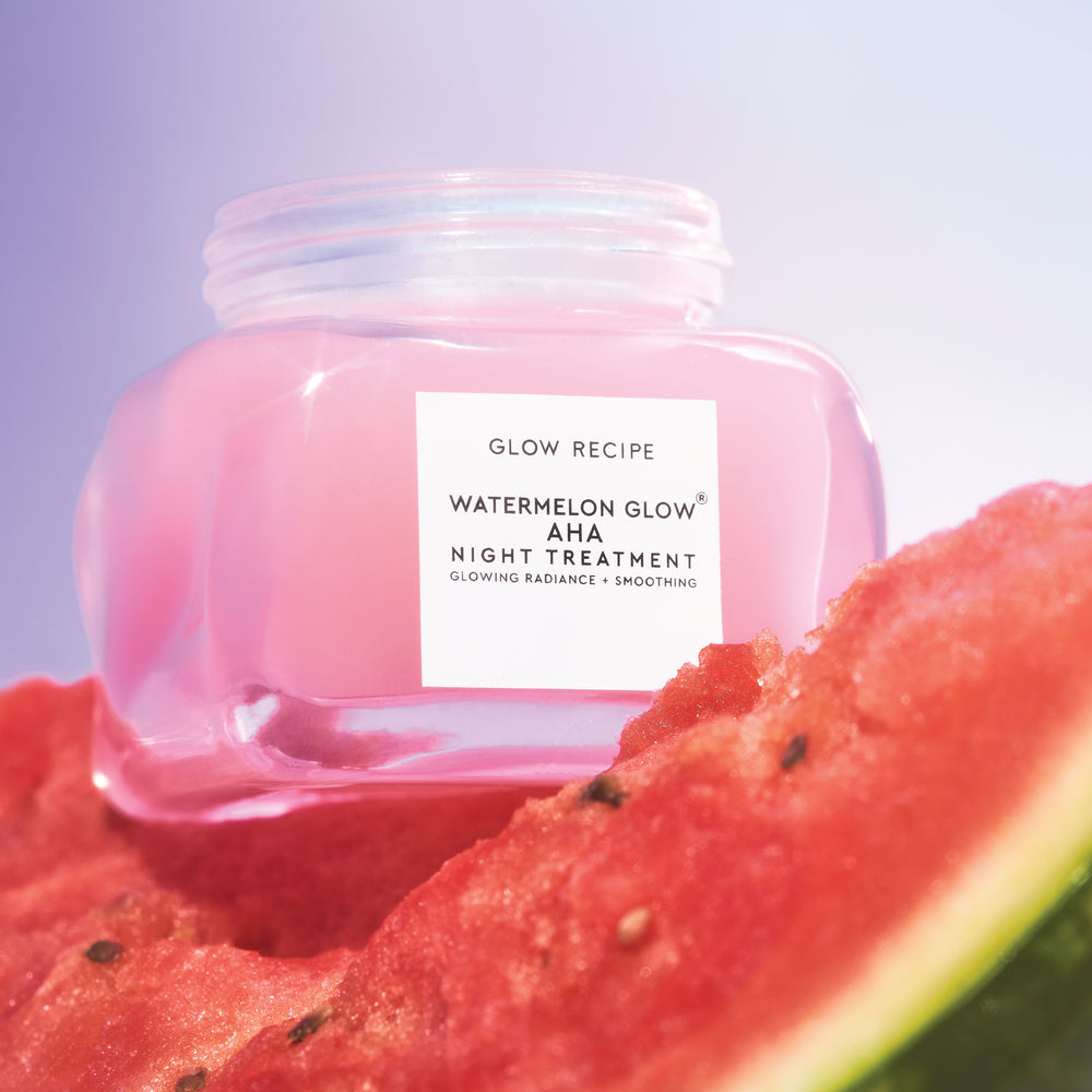 Маска для лица Glow Recipe Watermelon Glow AHA Night Treatment