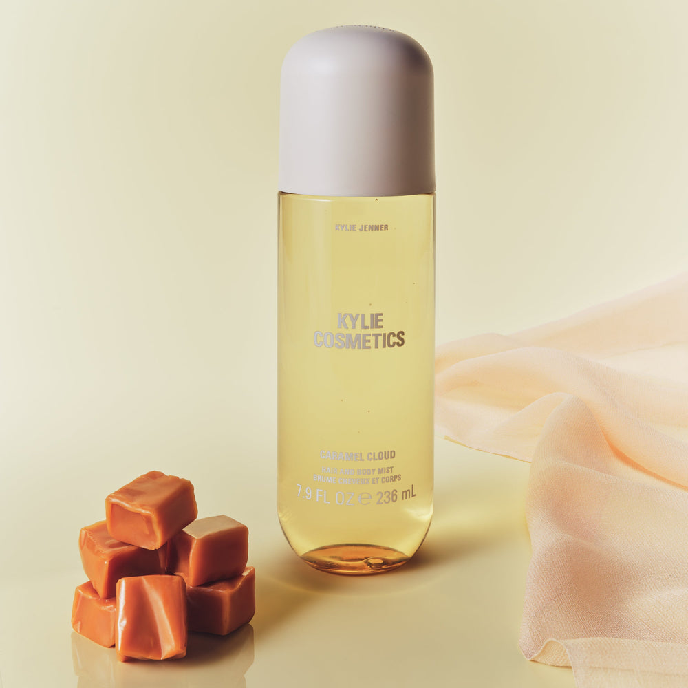 Парфюмированный спрей Kylie Cosmetics Caramel Cloud Hair & Body Mist