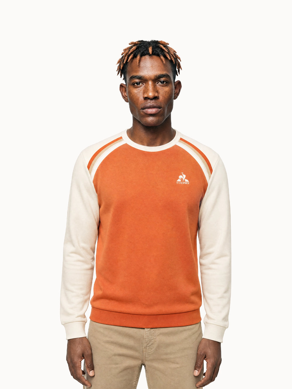 Свитшот мужской Le Coq Sportif Heritage Stripe