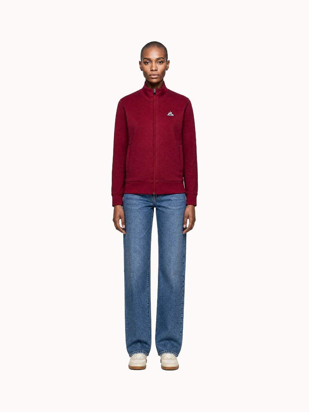 Свитшот женский Le Coq Sportif Heritage Full-Zip