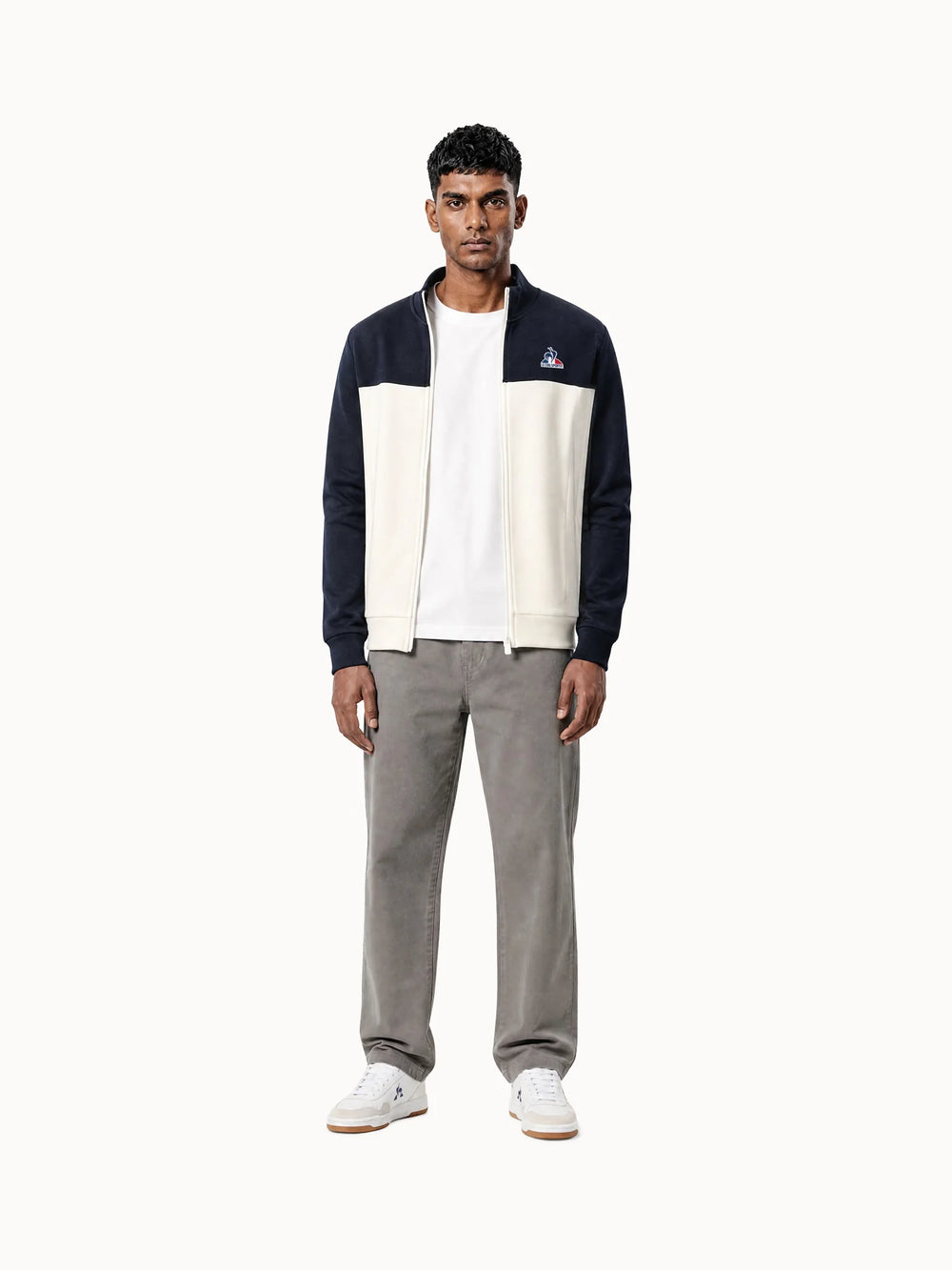 Свитшот мужской Le Coq Sportif Tricolore Zip