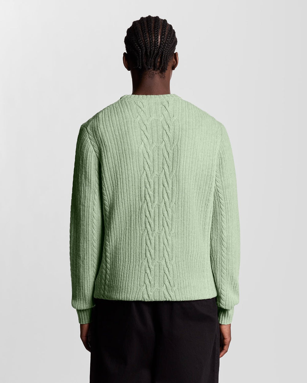 Свитер мужской Lyle & Scott с косами