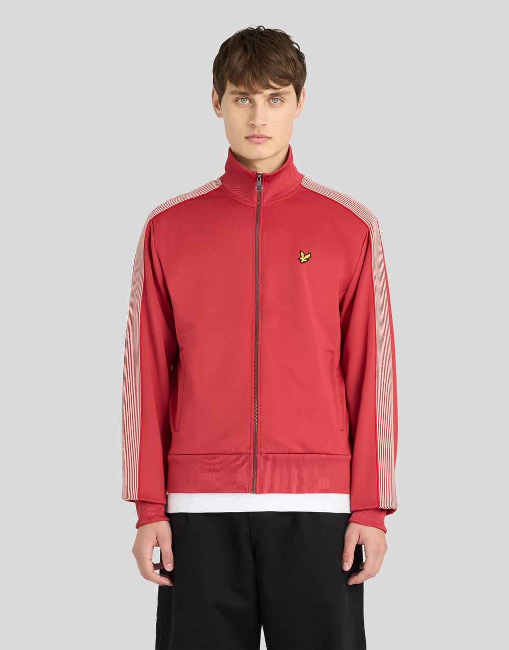 Куртка-олимпийка мужская Lyle & Scott Sports с лампасами