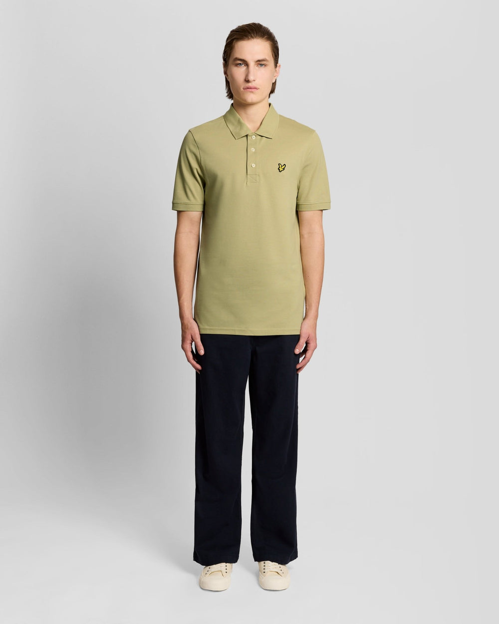 Поло мужское Lyle & Scott хлопковое