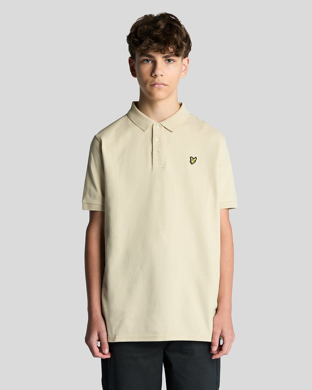 Поло детское Lyle & Scott хлопковое