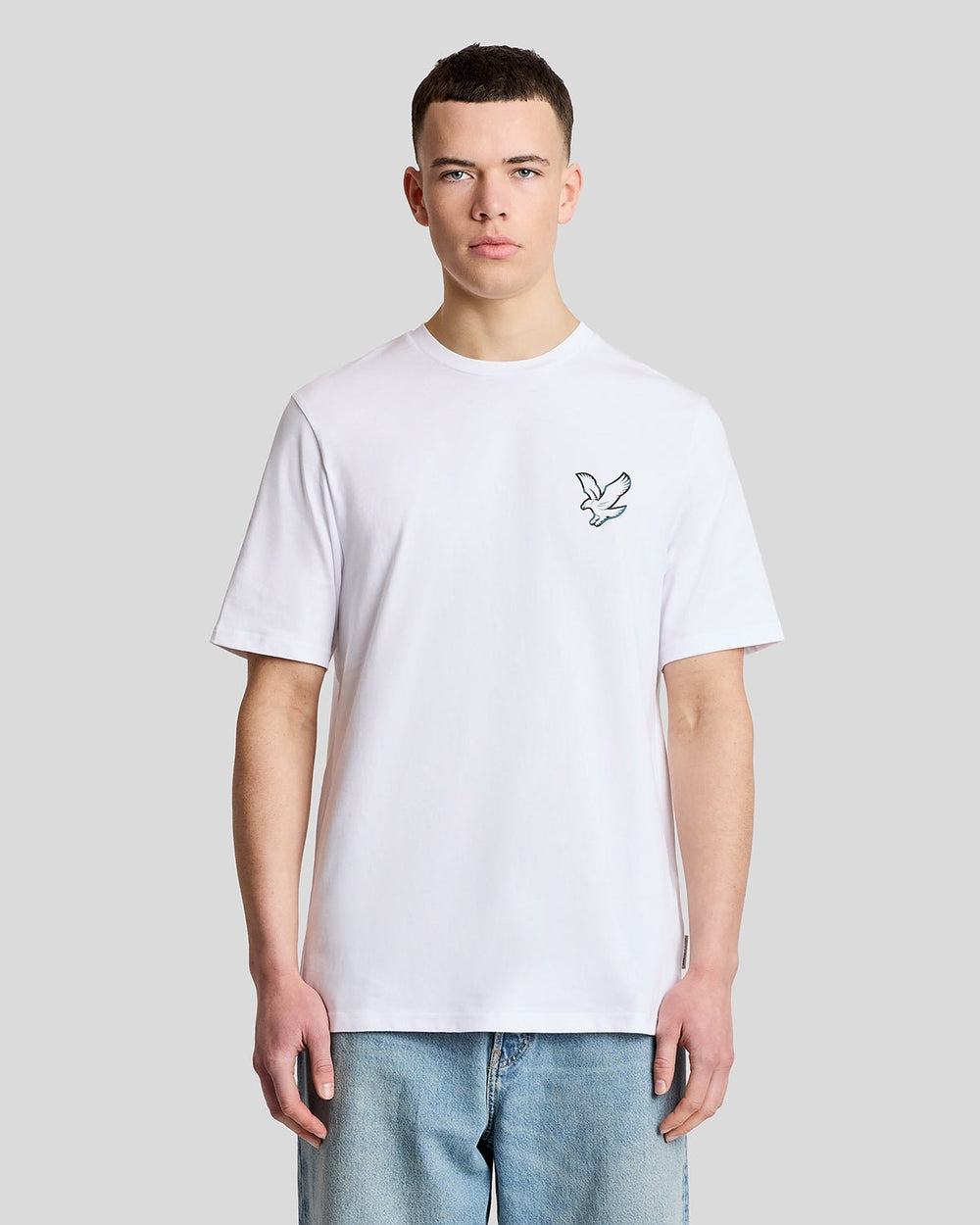 Футболка мужская Lyle & Scott с принтом на спине