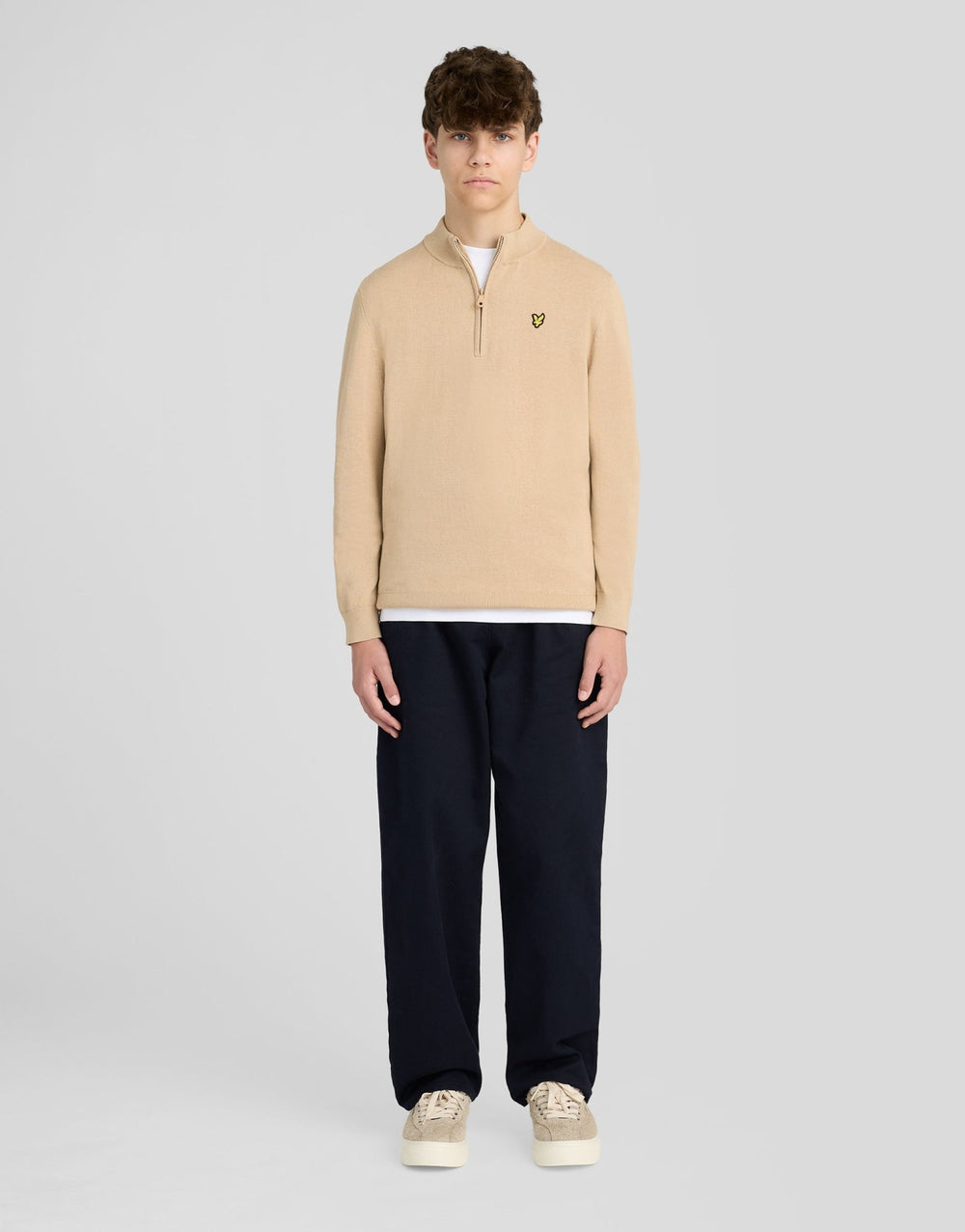 Свитер детский Lyle & Scott на молнии 1/4