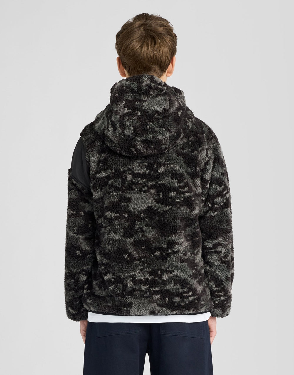 Куртка детская Lyle & Scott двусторонняя флисовая