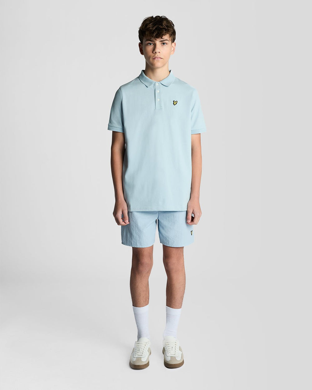 Поло детское Lyle & Scott хлопковое