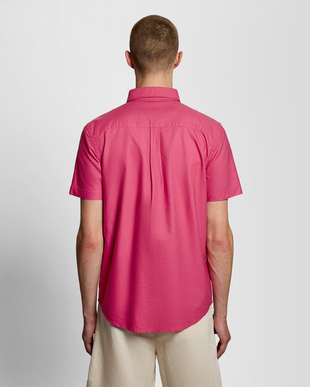 Рубашка мужская Lyle & Scott Oxford с коротким рукавом