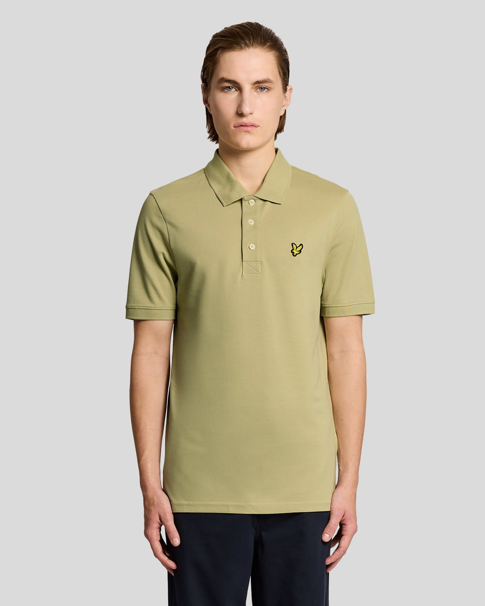 Поло мужское Lyle & Scott хлопковое