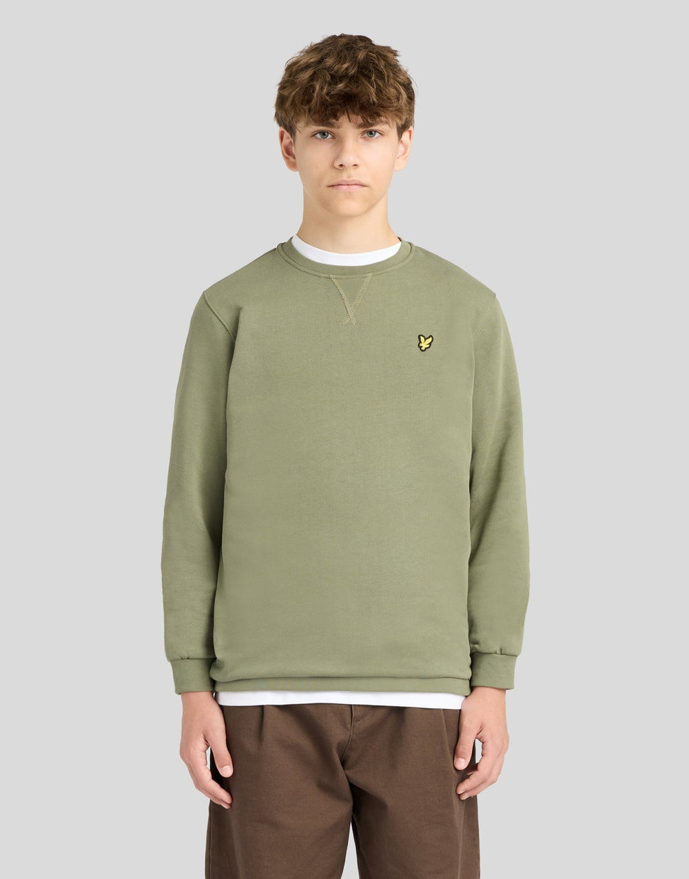 Свитшот детский Lyle & Scott хлопковый