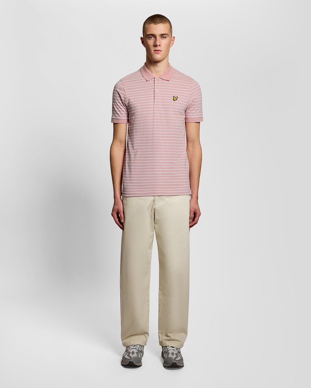 Поло мужское Lyle & Scott Breton в полоску