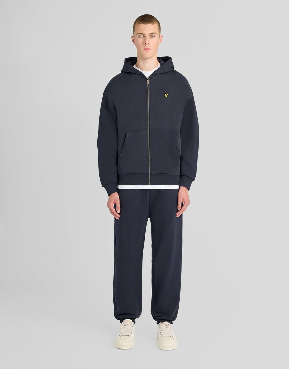 Худи мужское Lyle & Scott Heavyweight Loopback на молнии