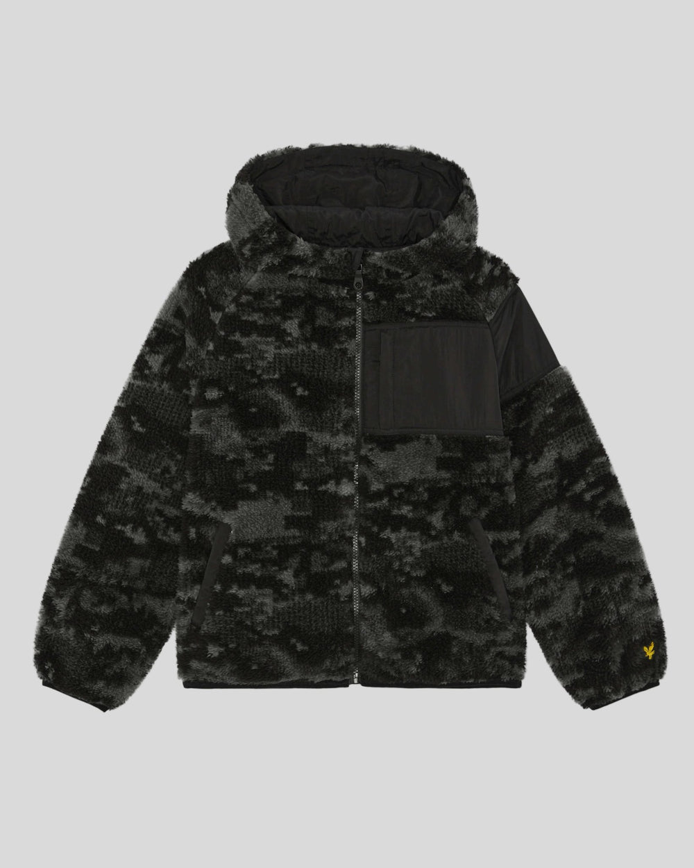 Куртка детская Lyle & Scott двусторонняя флисовая