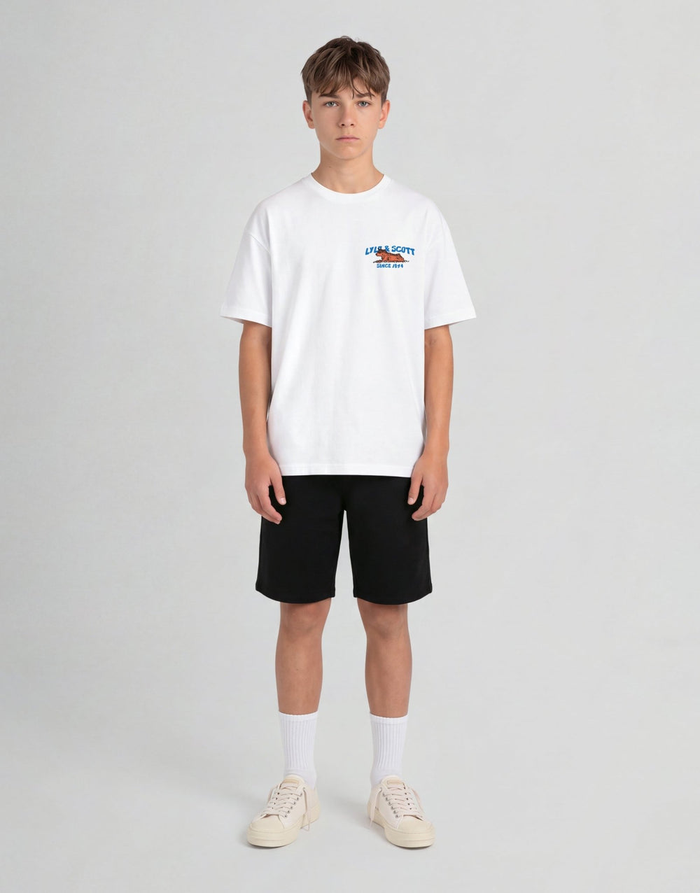 Футболка детская Lyle & Scott Highland Cow