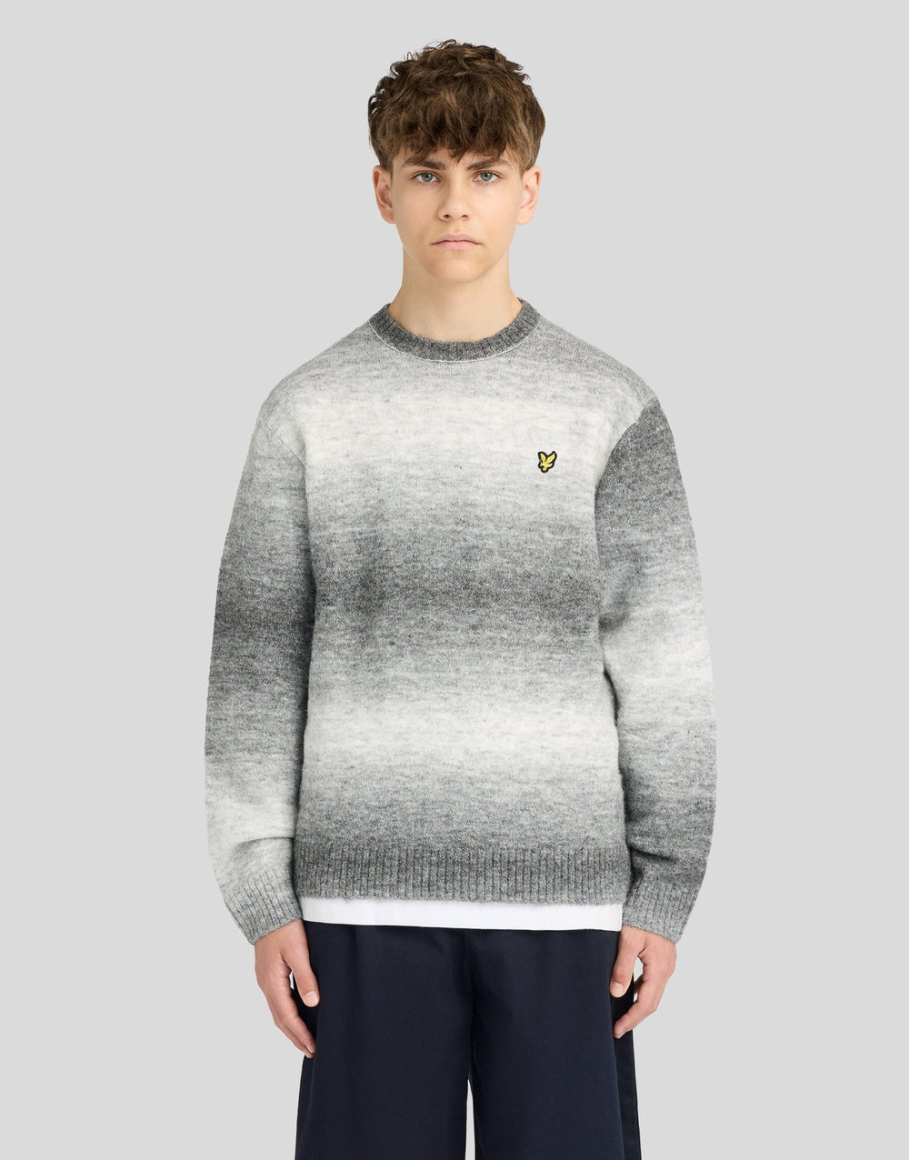 Свитер детский Lyle & Scott с эффектом омбре