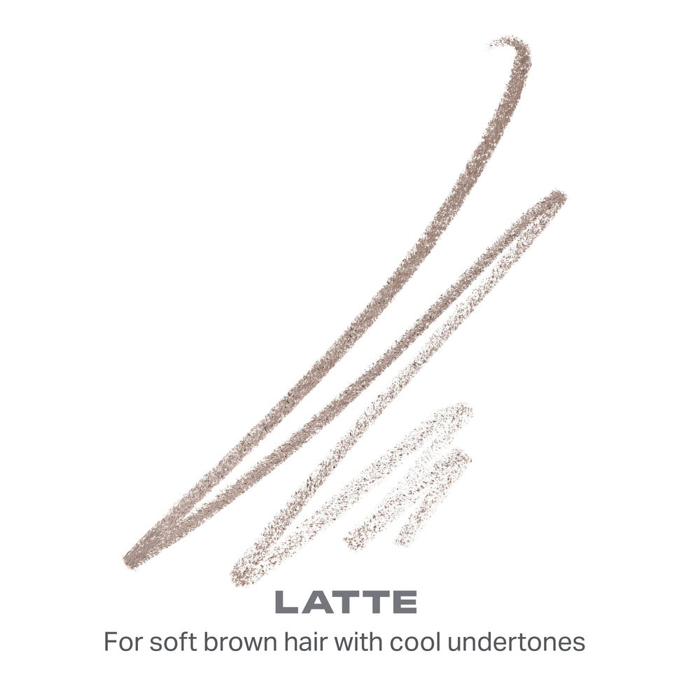 Карандаш для бровей Morphe Micro Brow Dual-Ended Pencil & Spoolie, оттенок Latte