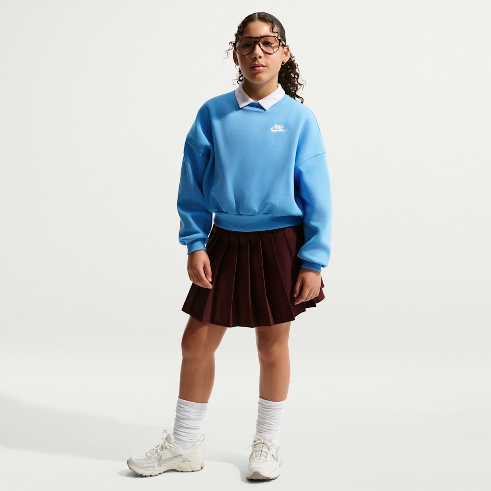 Свитшот детский объемный Nike Sportswear Club Fleece